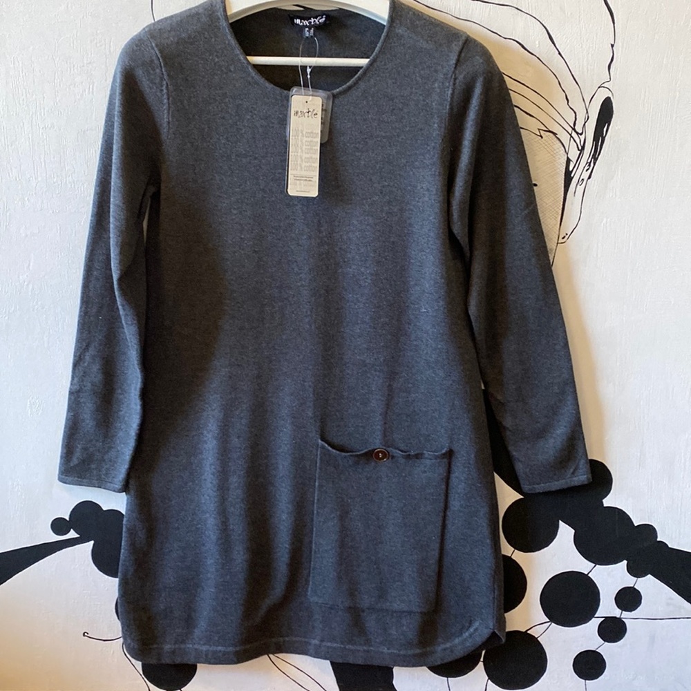 Marble Sweater Dress/Tunic